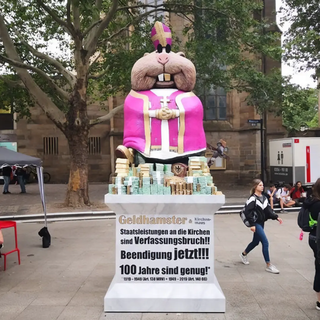 Geldhamster und Kirchenmaus