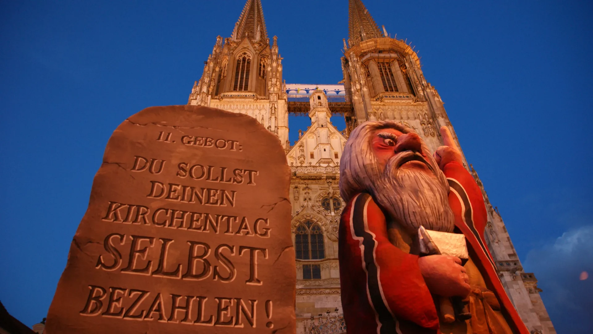 11. Gebot: Du sollst deinen Kirchentag selbst bezahlen!