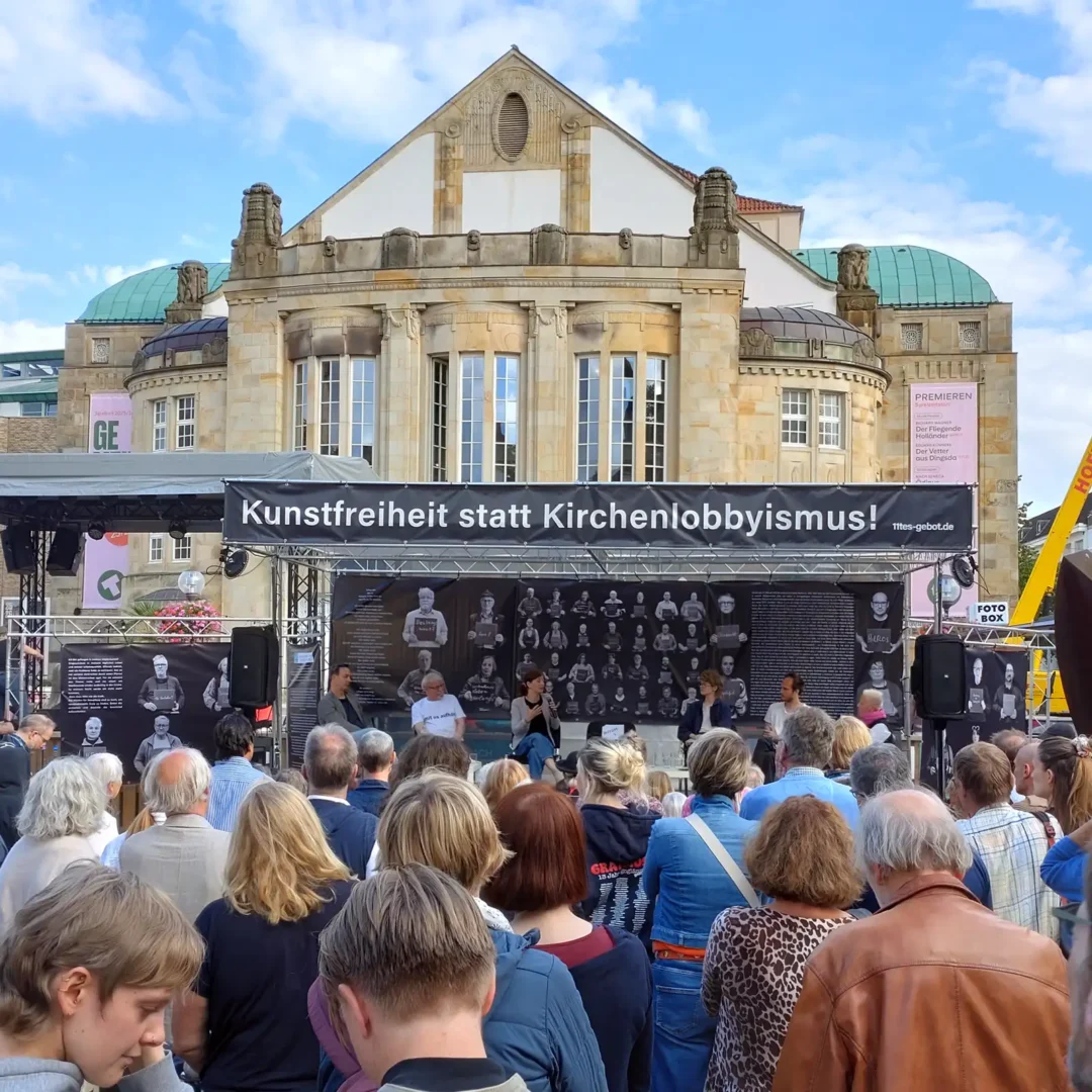 Kunstfreiheit statt Kirchenlobbyismus!